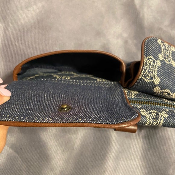Vintage Celine Macadam Denim Waist Bag - Picture 8 of 16